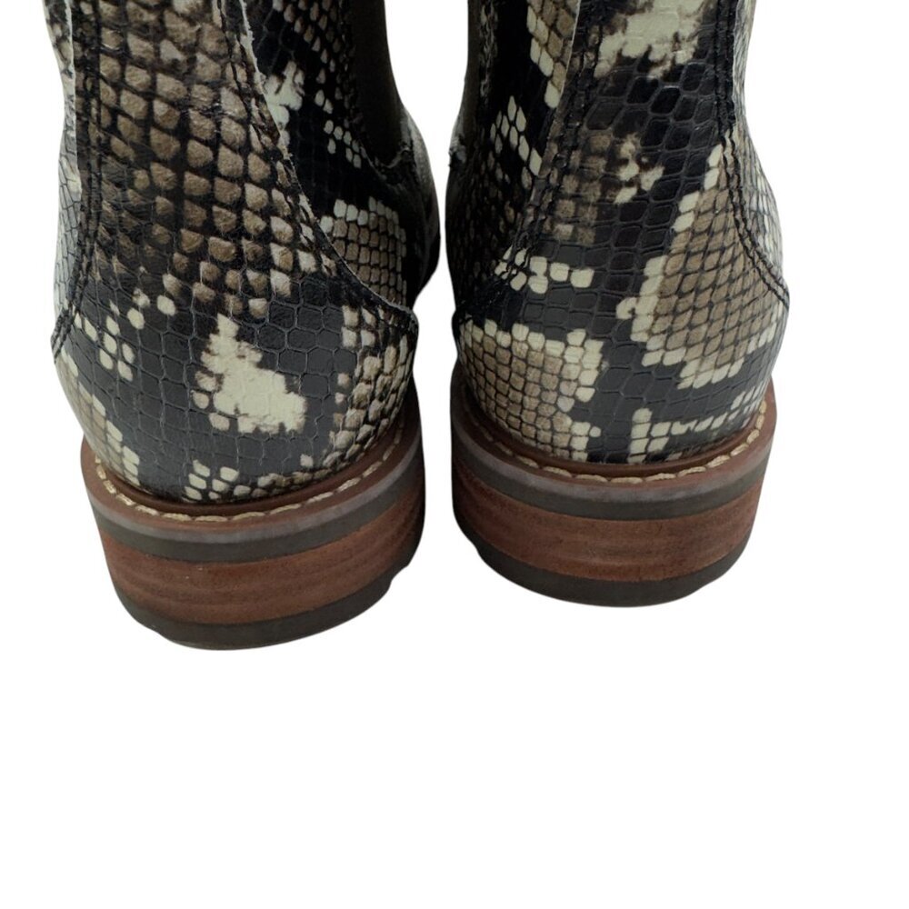 Ariat Western/Southwestern Snakeprint Wexford Chelsea Boot Women's Size 8 - Picture 8 of 12